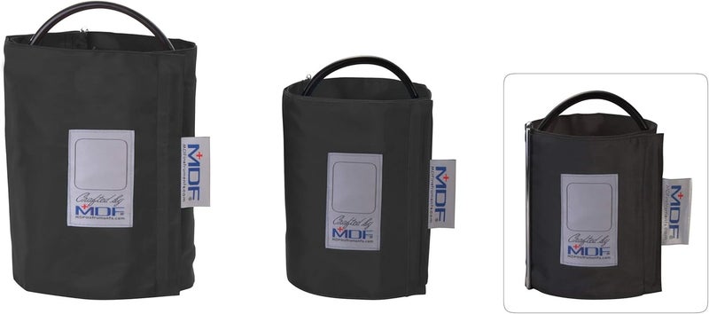 MDF Instruments MDF LatexFree Adult Replacement Blood Pressure Monitor Cuff DRing Single Tube MDF2100451D Black NoirNoir