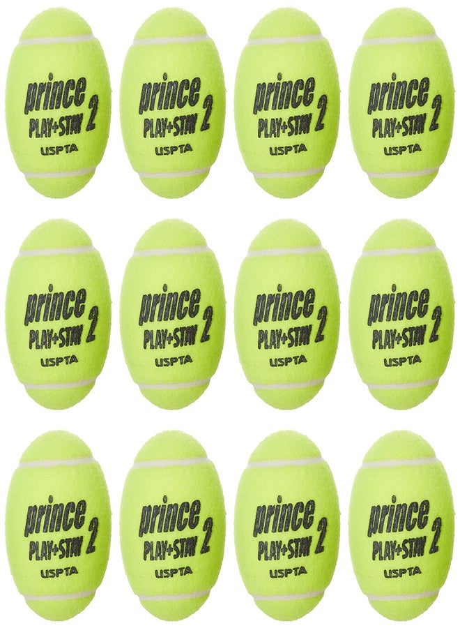 برنس مضرب تنس برينس وردي مقاس 23 مع 12 كرة تنس برينس ستيدج 2 برتقالية قياسية وجوارب برينس برو سوداء - Image 5