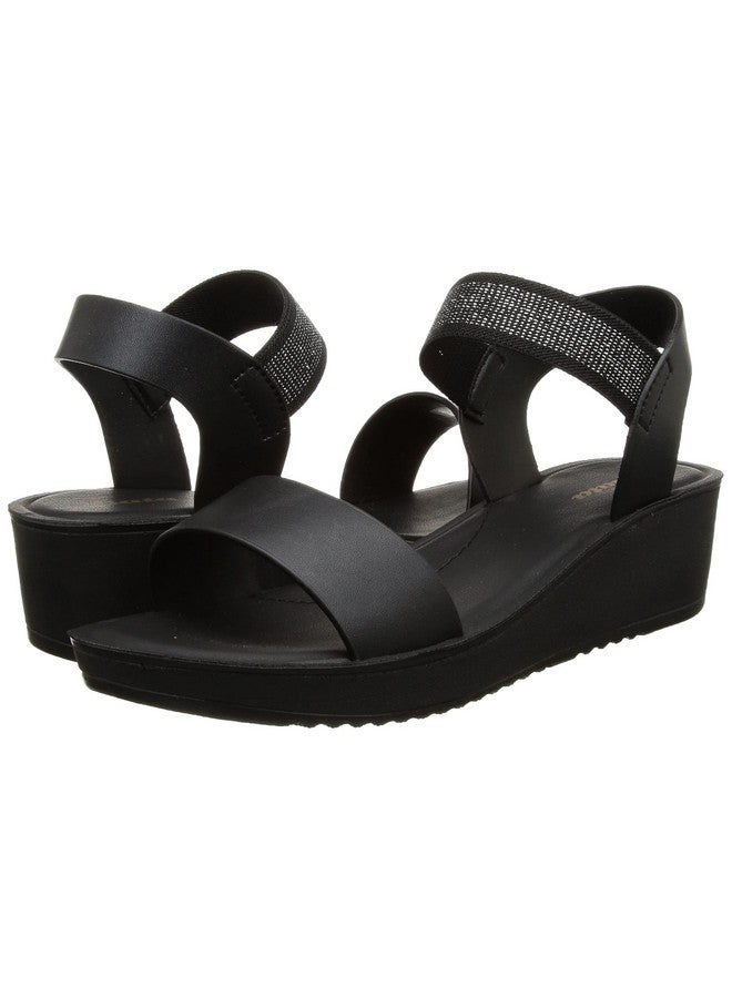 باتا حذاء كوينون مفتوح من الخلف للنساء من باتا (6616806_Black_5 Uk) - Image 2