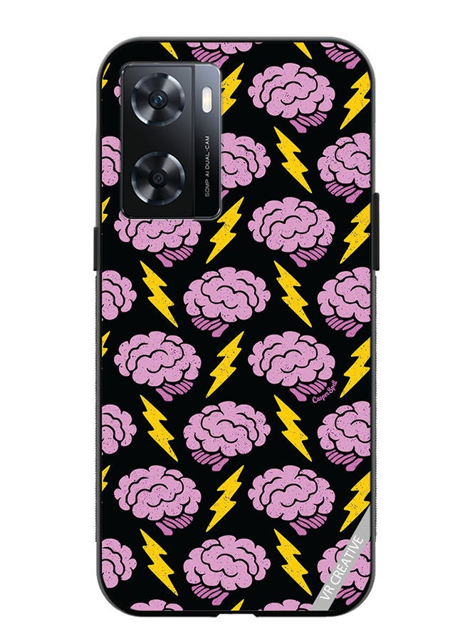 VR CREATIVE Protective Case Cover For OnePlus Nord N20 SE Thunder Design Multicolour - Image 1