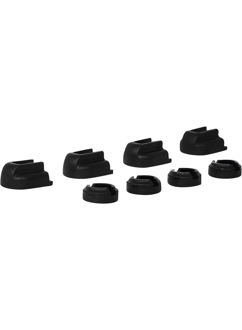 Pony Pony Jorgensen Adjustable Clamp Jorgensen 7437 Work Protecting Bar Clamp Pads, Black  - Image 3