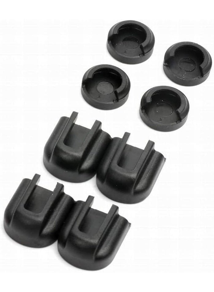 Pony Pony Jorgensen Adjustable Clamp Jorgensen 7437 Work Protecting Bar Clamp Pads, Black  - Image 1
