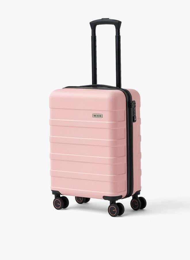 Wave Textured Hardcase Trolley Bag With Retractable Handle - Set Of 4 - Image 3