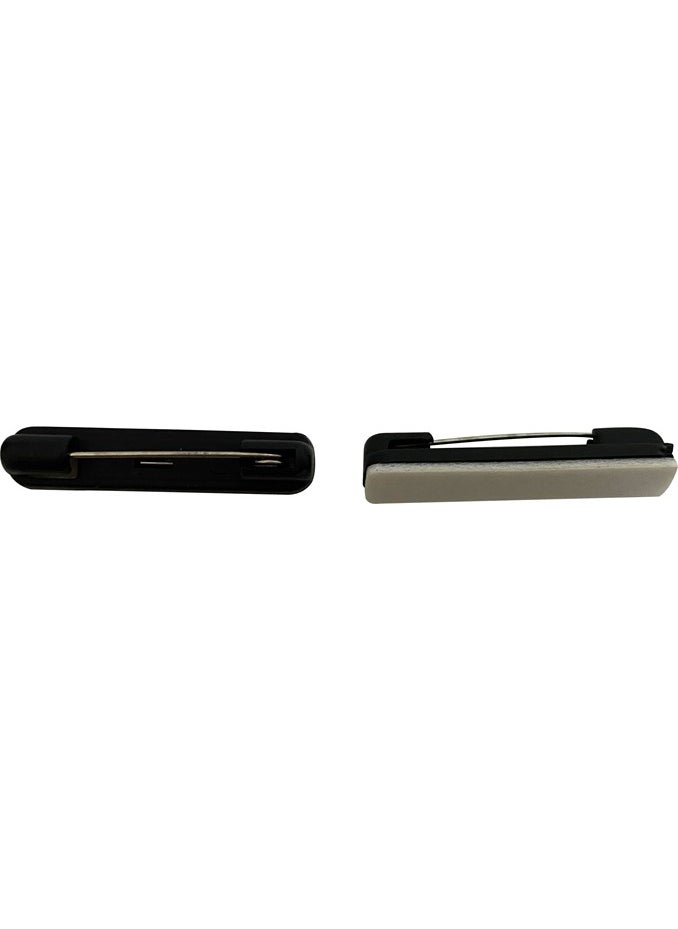 MAPi Needle Clips (Adhesive) Pack of 100 Black 