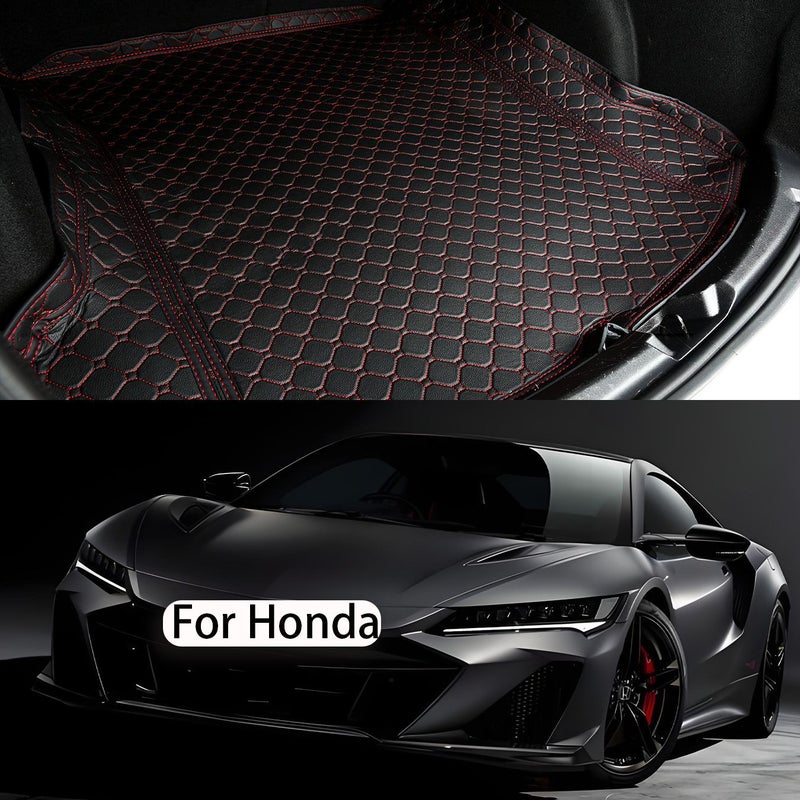 Custom Made Car Trunk Mat For TL 2009 2014 Three Layer Waterproof PU Leather - Image 4