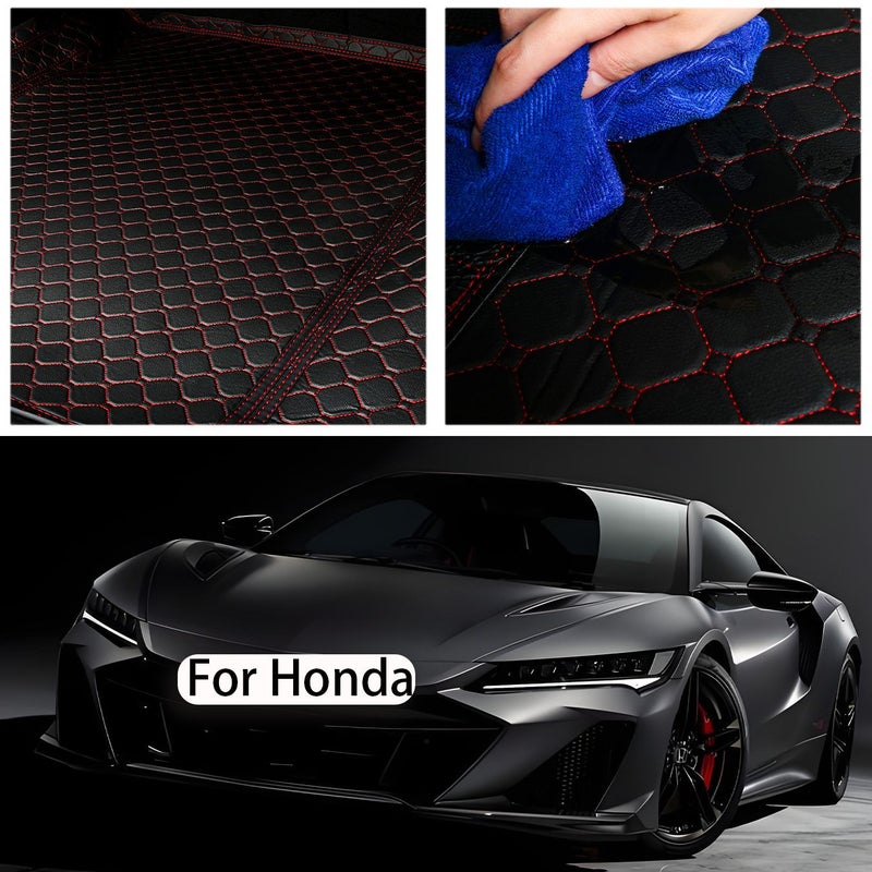 Custom Made Car Trunk Mat For TL 2009 2014 Three Layer Waterproof PU Leather - Image 5