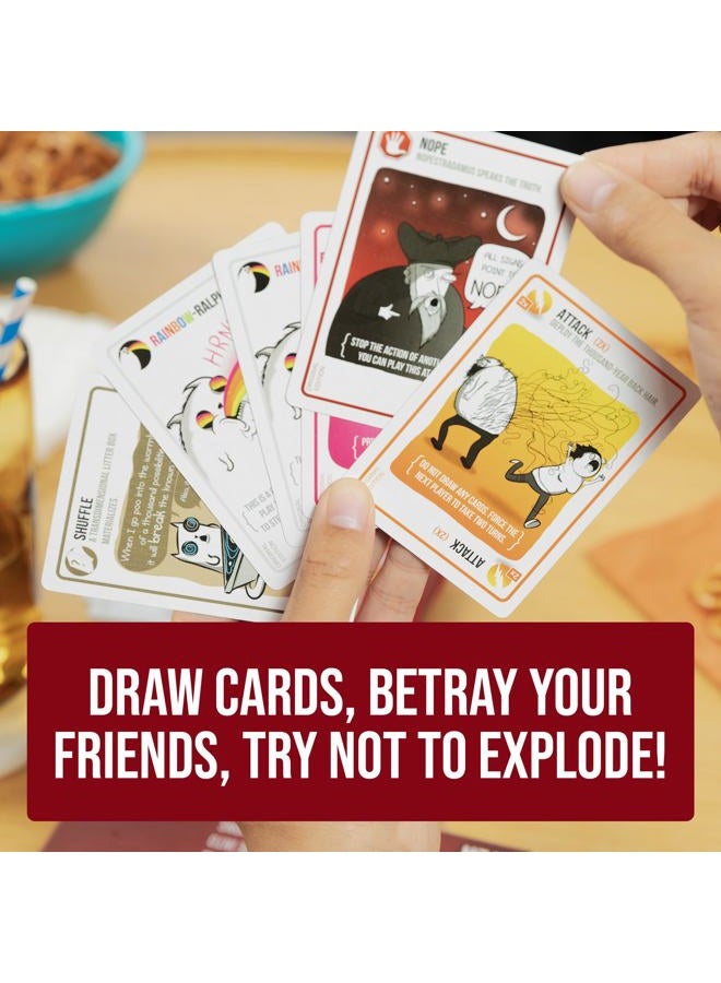 Exploding Kittens LLC Exploding Kittens Card Game - Image 4