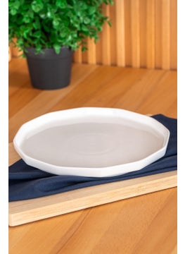 Hexagon Art Cake Plate 21 cm