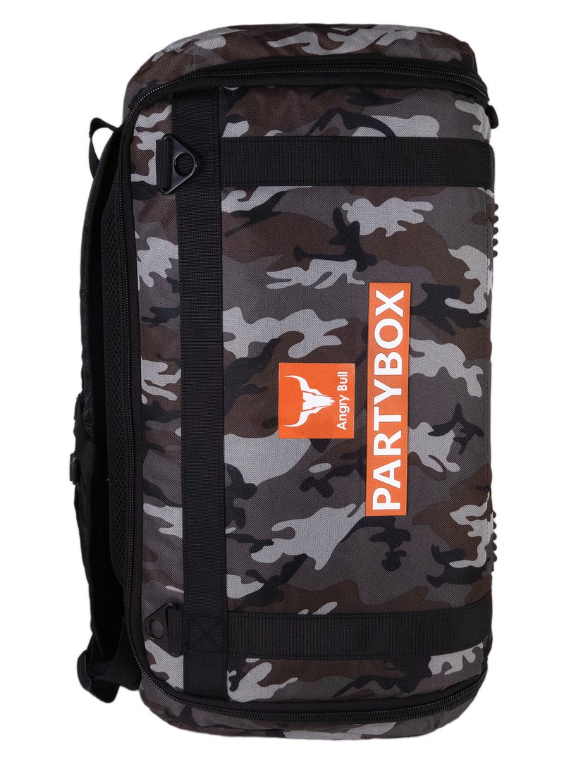 Angry Bull Speaker Bag Carrying Case Backpack Compatible with JBL Partybox 110 Backpack bag ARMY - G  - Image 1