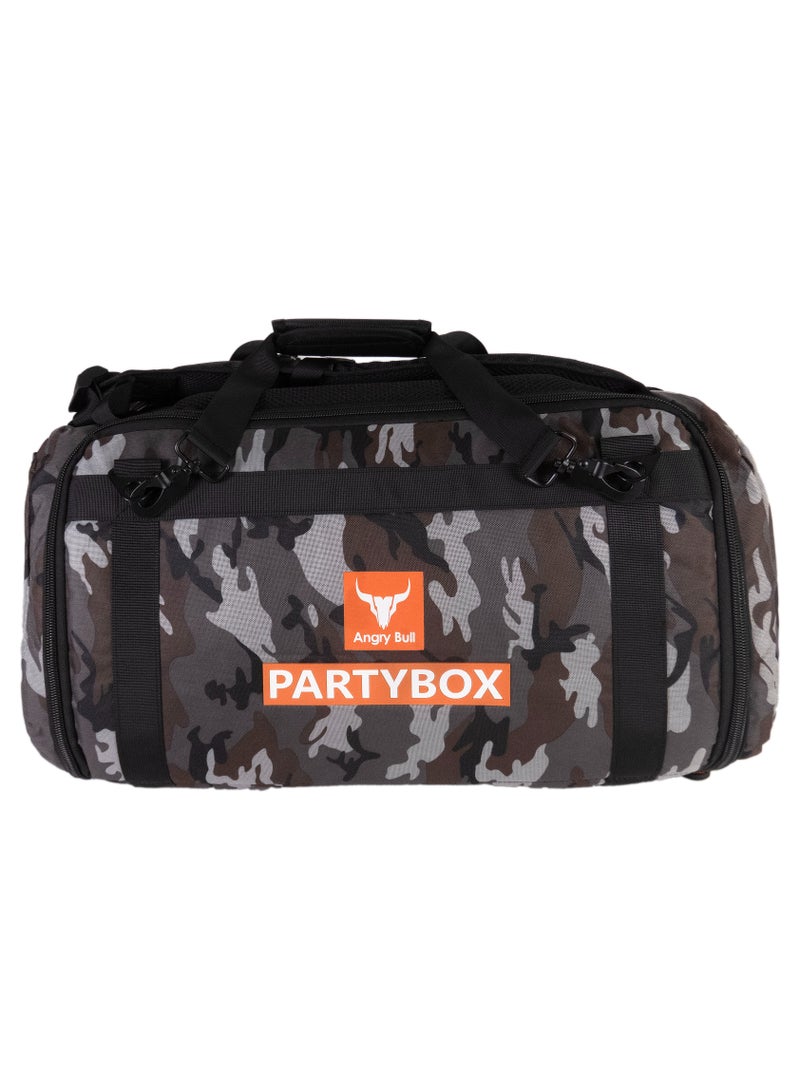 Angry Bull Speaker Bag Carrying Case Backpack Compatible with JBL Partybox 110 Backpack bag ARMY - G  - Image 3