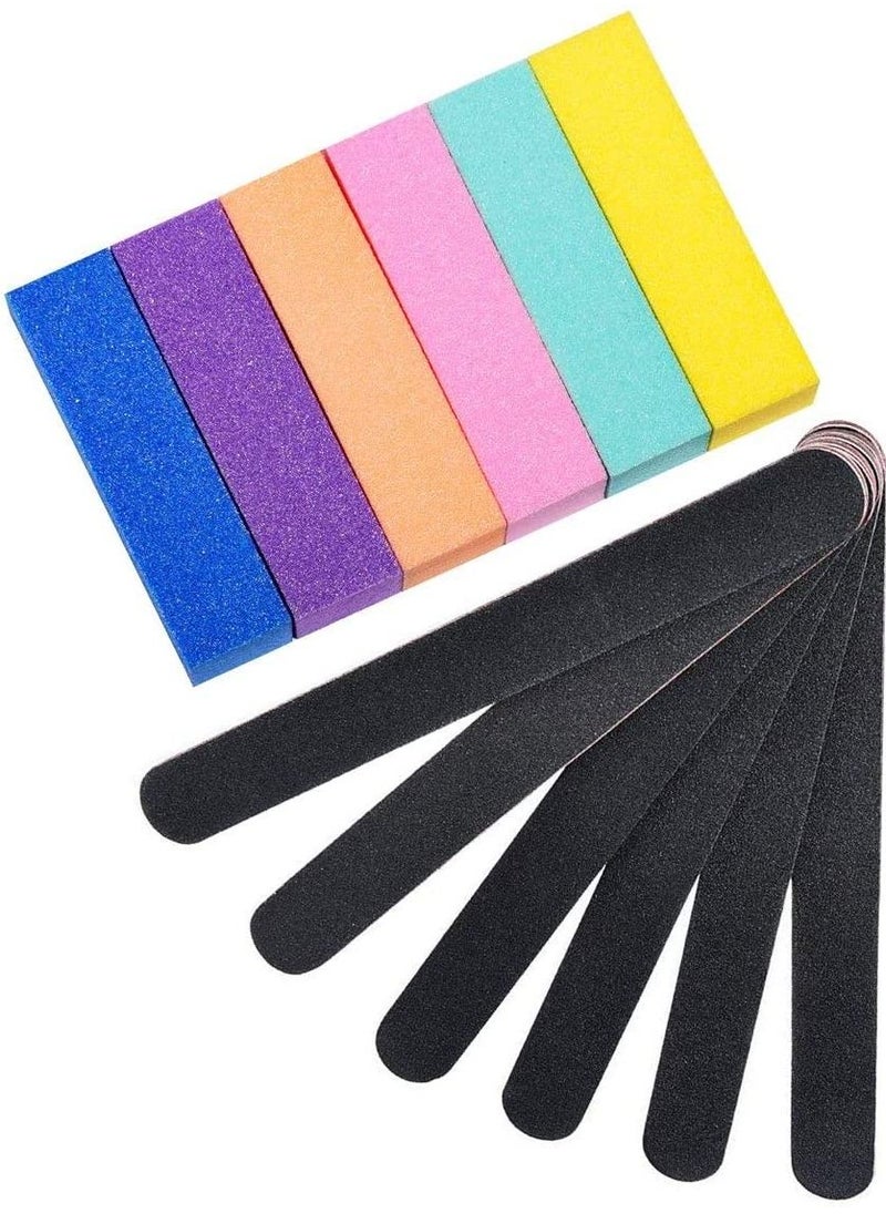 ORiTi - 12-Piece Nail Files and Buffer Professional Manicure Tools Kit - Image 1