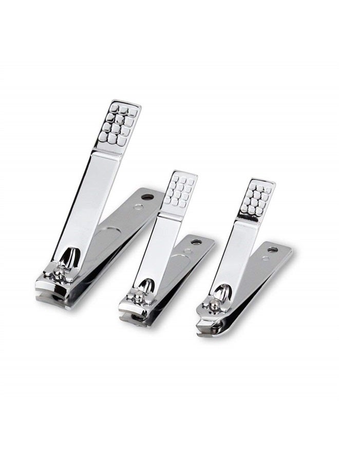 ZIZZON Nail Clippers Kit Manicure Pedicure set with Holographic Case(Purple) - Image 3