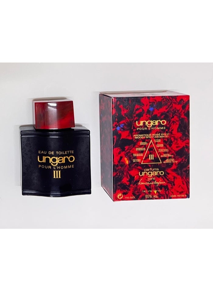إيمانويل أنغارو أونغارو بور لوم III EDT 75 مل مجموعة أصلية نادرة - Image 2