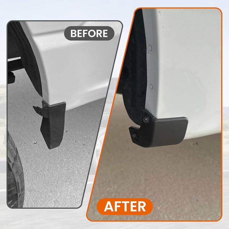 TECHPICCO Mud Flap Delete Compatible with Ford F150 2WD/4WD 2021-2025, Mud Guards Mudflaps Delete Compatible with Ford F150 Accessories 2021-2025 - Image 4