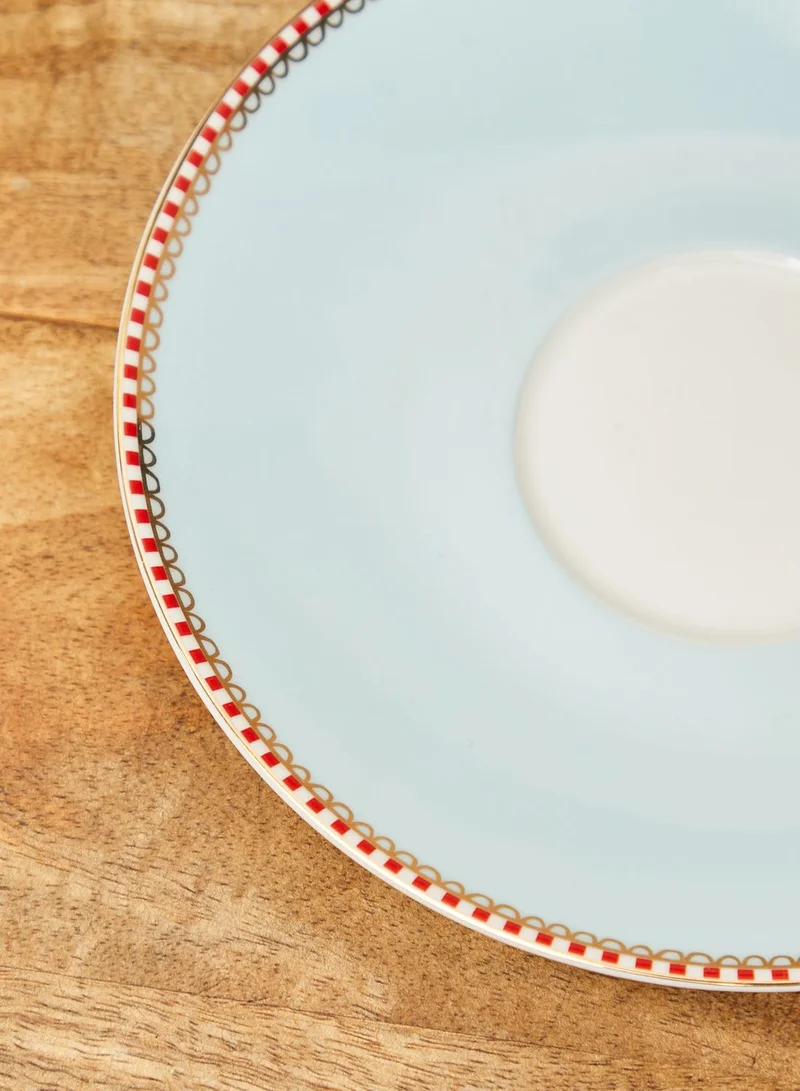 Pip Studio Rose Coffee Cup With Saucer