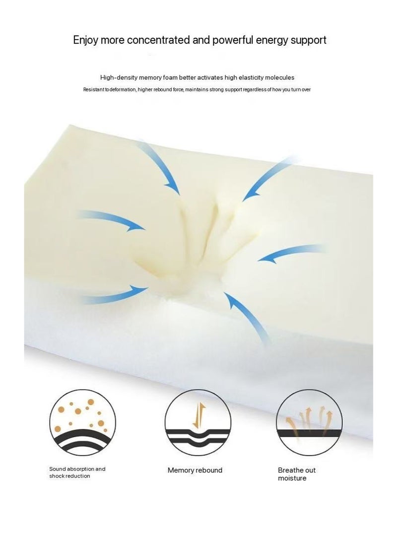 ألعاب تي إن HILLS 93٪ وسادة رقبة مطاطية تايلاندية نقية لإغاثة العمود الفقري (مجموعة أساسية من نوع واحد ، كل الموسم ، المنزل والسفر) - Image 4