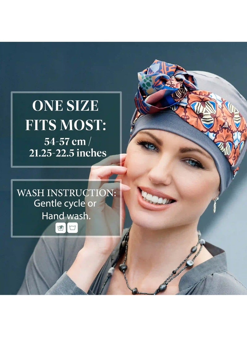 Rung Yanna Grey Stone Allora Bamboo Headwear - Image 5