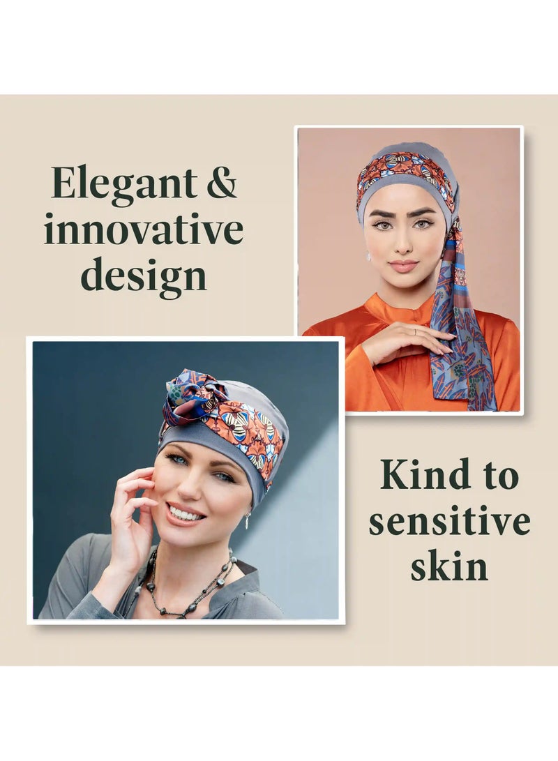 Rung Yanna Grey Stone Allora Bamboo Headwear - Image 3