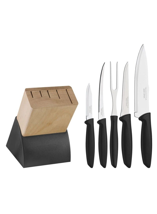 TRAMONTINA TRAMONTINA 6 pcs. Knives set -Black - Designed for High Performance and Durability, Ideal for Professional and Home Kitchens, Precision Crafted for Every Culinary Task  - Image 4