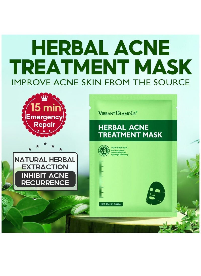 Vibrant Glamour - Hydrating And Moisturizing Herbal Acne Treatment Mask 25ml - Image 1