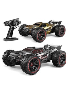 Mjx MJX Hyper Go 14210 Brushless RC Cars for Adults,1/14 High-Speed 55-75KMH Fast RC Truck,2SBattery, 4wd Offroad Electric Powered Remote Control Cars Gift for Boys with 2 Shells and Extra Tires  - Image 2
