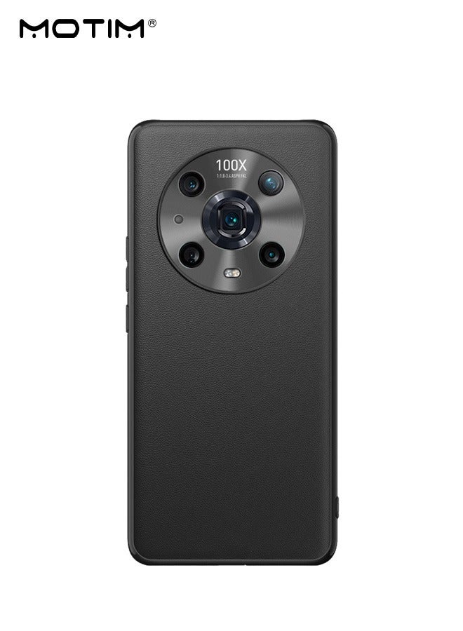 Motim Huawei Honor Magic 4/4 Pro Leather Case, Anti-Fall Drop Protection, Shockproof Dust-Proof Anti-Fingerprint Case Cover - Image 1