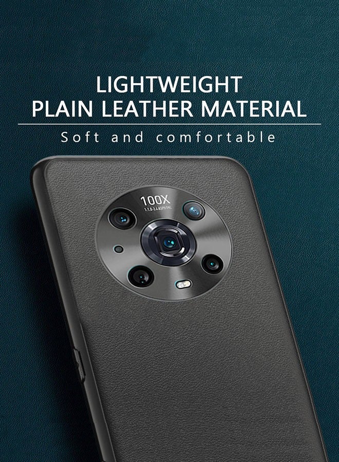 Motim Huawei Honor Magic 4/4 Pro Leather Case, Anti-Fall Drop Protection, Shockproof Dust-Proof Anti-Fingerprint Case Cover - Image 2