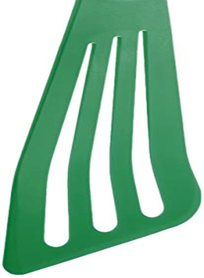 ميرسر كوليناري ملعقة مسطحة مشقوقة عالية الحرارة من ميرسر كوليناري هيلز تولز، مقاس 12 بوصة × 3.5 بوصة، لون أخضر - Image 4