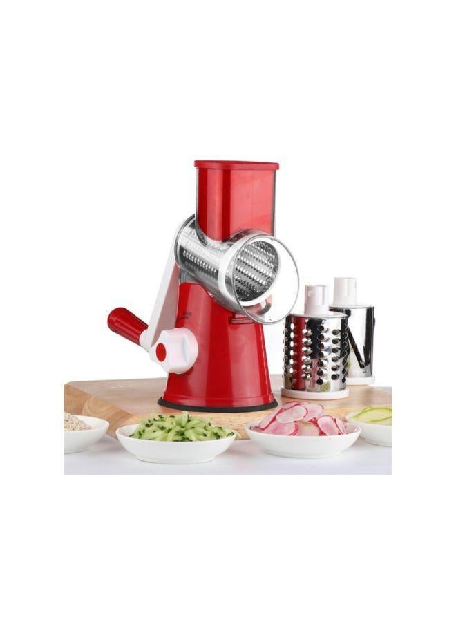 Sharpdo Multifunctional Vegetable Slicer Red/White/Clear 26x24x11.5centimeter - Image 2