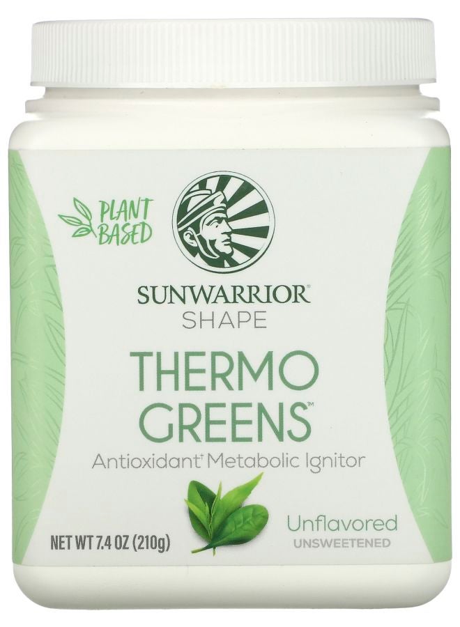Sunwarrior Shape Thermo Greens Unflavored 7.4 oz (210 g)