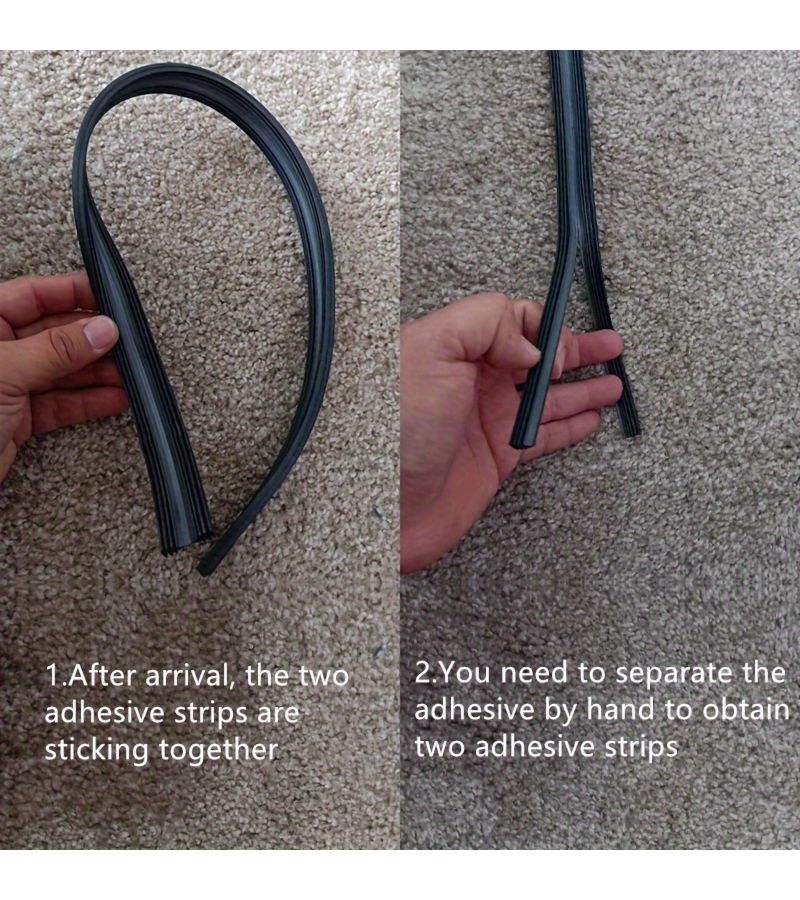 1 Pair 21 Inch Premium Rubber Strips for Boneless Car Wiper Blades Perfect Fit - Image 4