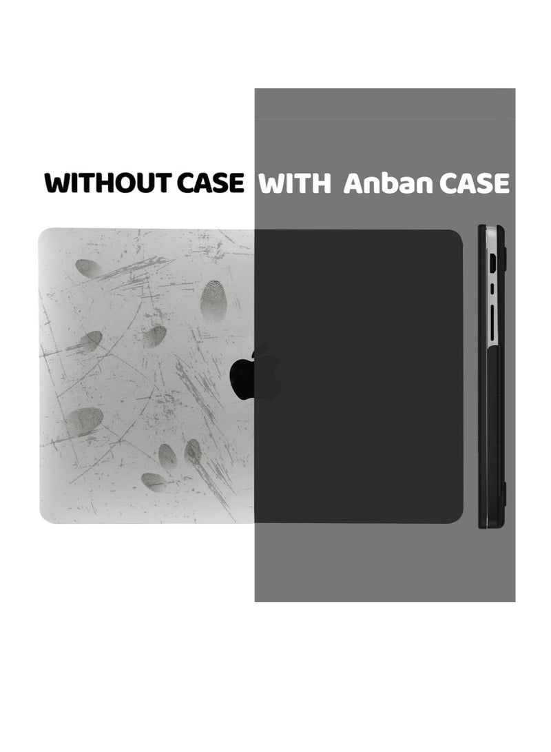 Generic Case Compatible with MacBook 14 inch Pro Case 2021-2023 Model M2 A2779 A2442 M1 Pro Protective Plastic Hard Shell Case Color Black - Image 3
