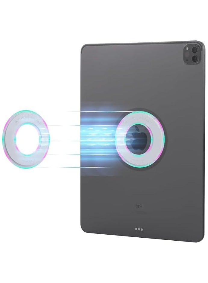 erorex Magnetic Tablet Wall Mount, Holder Magnetic Stand for iPad Pro/Air, Security Wall Tablets Mount, Tablet Holder for iPad, Magnetic Stand Compatible with 7-14" Tablets for Office, Fridge, Bedroom - Image 1