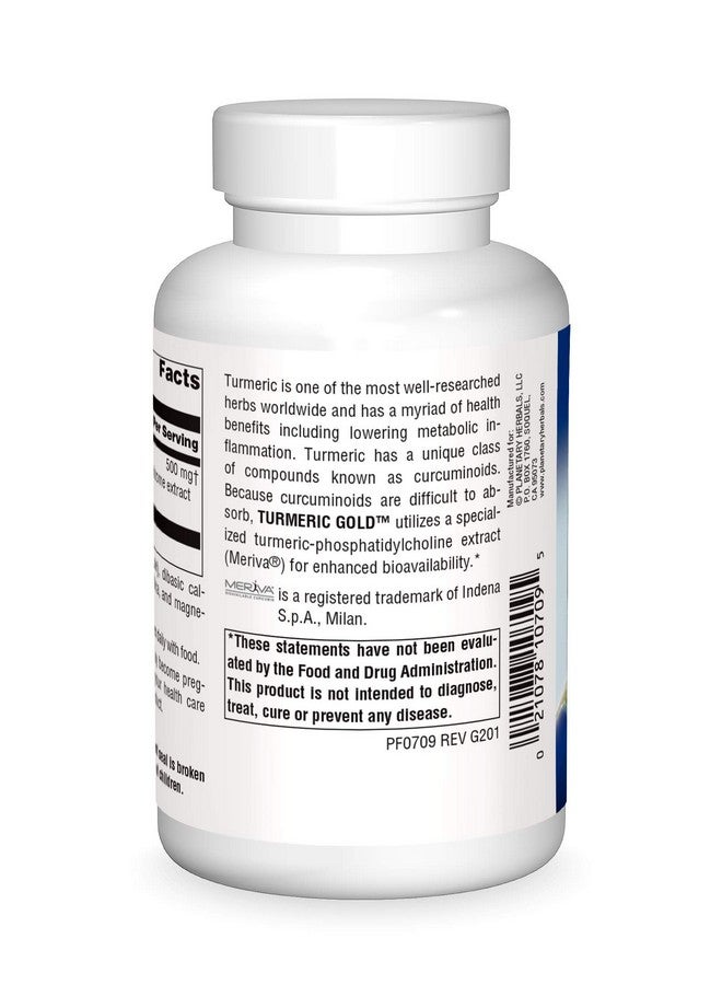 Planetary Herbals Turmeric Gold 500 Mg, 120 Count - Image 2