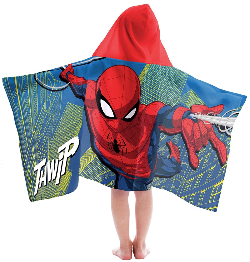 Jay Franco Kids Hooded Towel Avengers Spiderman