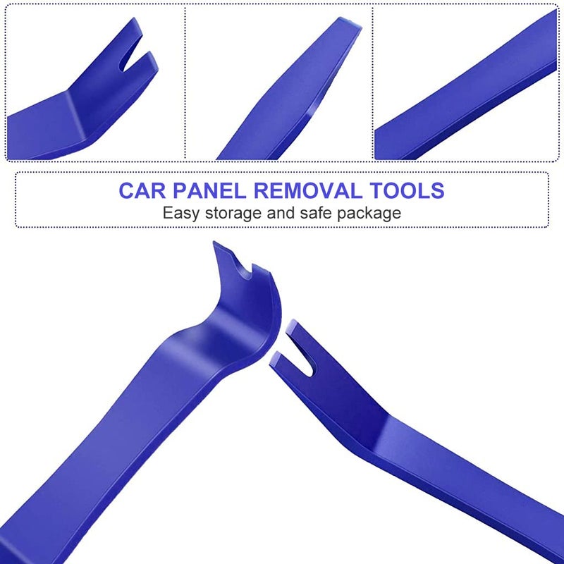 Supvox® 5Pcs Pry Tools For Car Auto Radio Door Clip Panel Trim Dash Audio, New Car Door Clip Panel No Scratch Dismantle Kits Versatile Professional Tool Set - Image 3