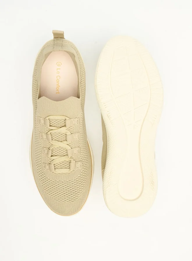 لو كونفورت Women's Textured Flyknit Slip-On Shoes