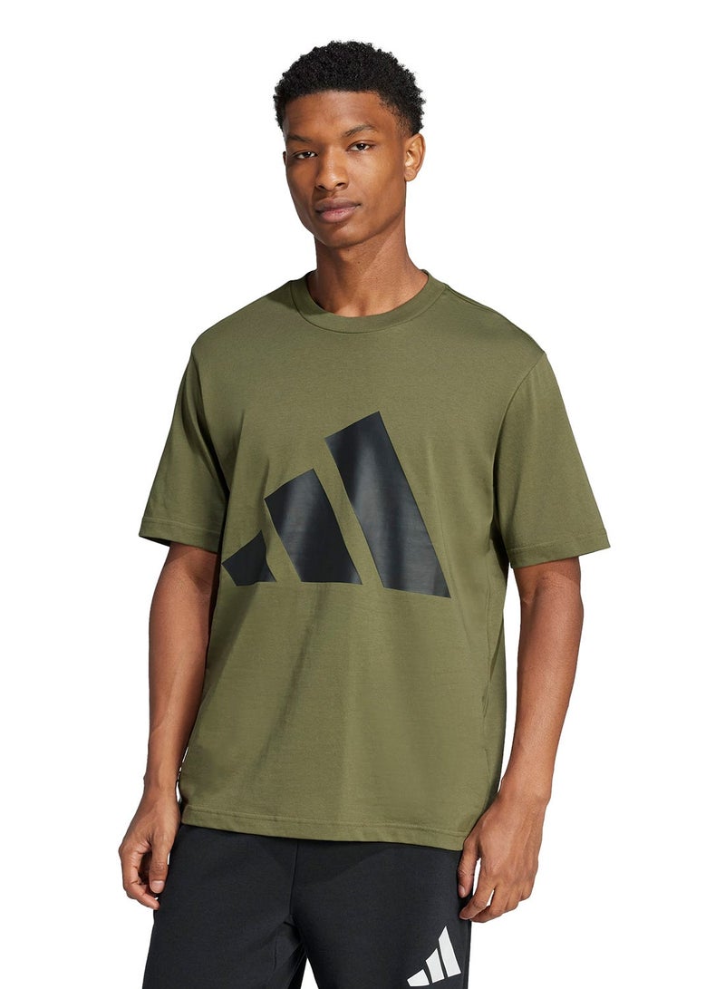 Adidas Single Jersey Big Logo T-Shirt - Image 1