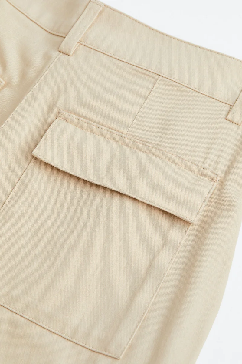 H&M Straight cargo trousers