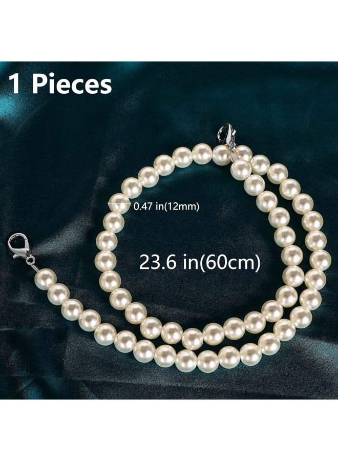 M10M15 Purse Replacement Chain Preal Bean Handle with Clasps for Top-Handle Shoulder Hobo Crossbody Bag Gold/Silver Clasp (23.6in)  - Image 4