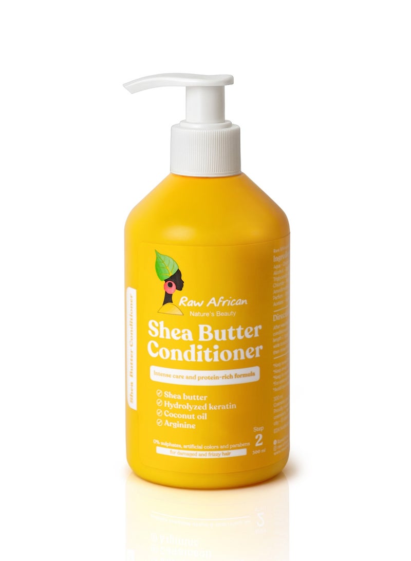 Raw African Shea Butter Conditioner - 300 ml  - Image 1