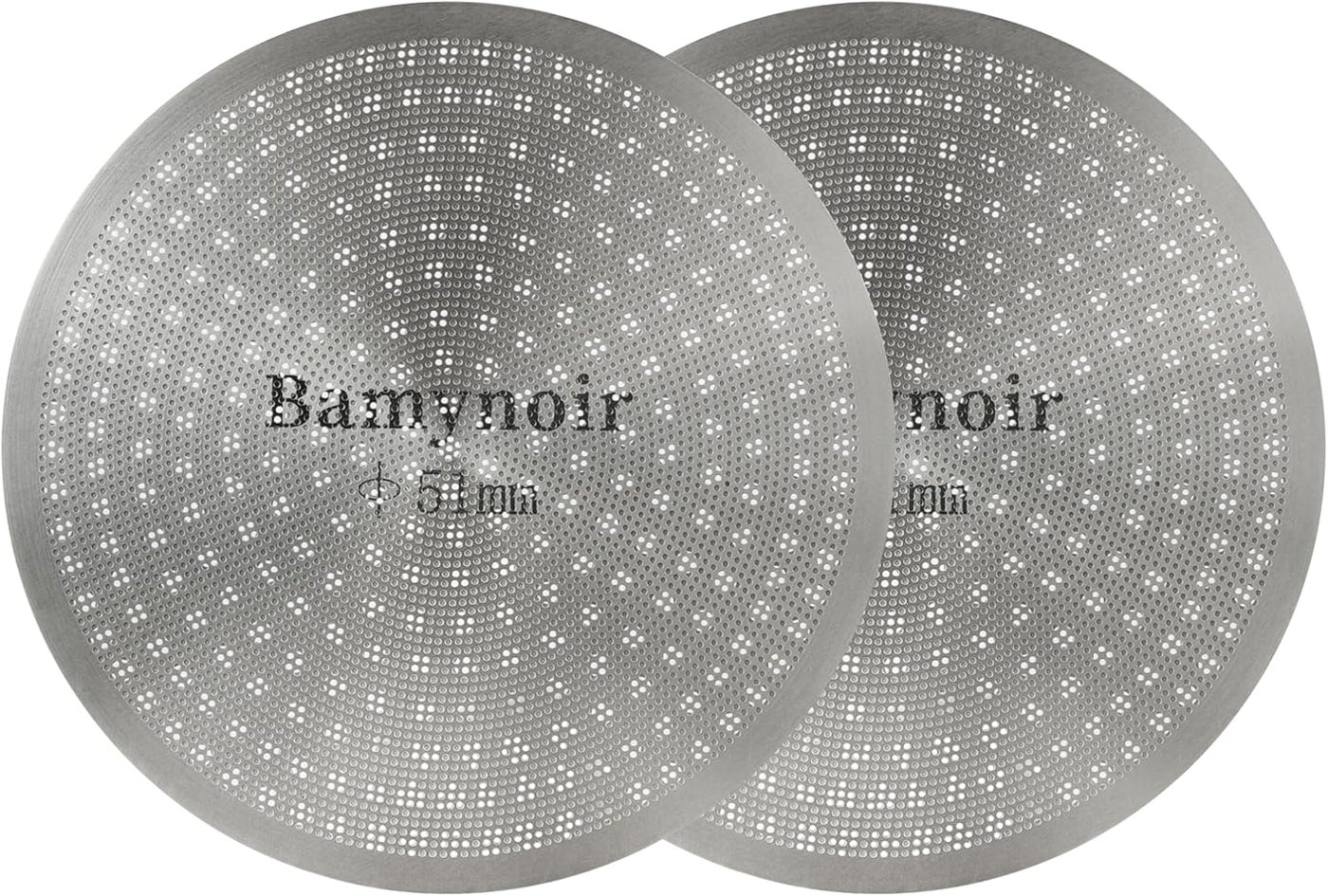 2packs Espresso Puck Screen,58.5mm Puck Screen Compatible With Espresso Portafilter 58.5mm,Mesh Plate For Espresso Coffee Filter Basket,0.65mm Thickness,150μm,Stainless Steel (2 packs 58.5mm)