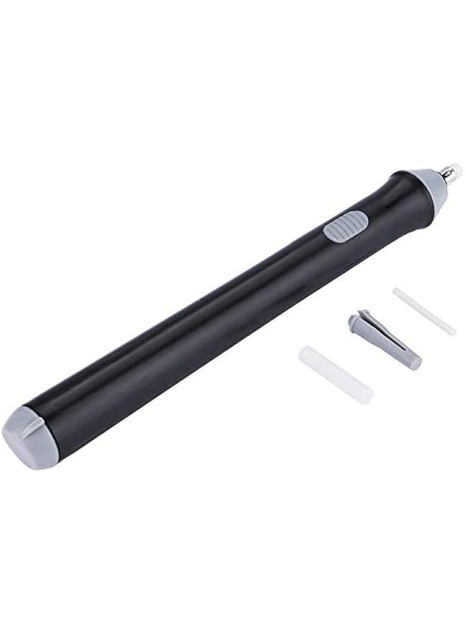 ممحاة قلم كهربائية أوتوماتيكية، ممحاة كهربائية قابلة للشحن للرسم، ممحاة فنان قابلة للشحن للتخطيط، الرسم، الرسم التخطيطي، أداة تفاصيل (أسود) - Image 5