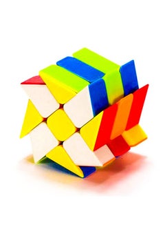 D ETERNAL D ETERNAL Windmill Cube High Speed Stickerless Magic Puzzle Cube Game Toy (Windmill Cube), Baby  - Image 1