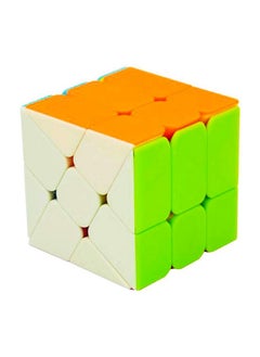 D ETERNAL D ETERNAL Windmill Cube High Speed Stickerless Magic Puzzle Cube Game Toy (Windmill Cube), Baby  - Image 2