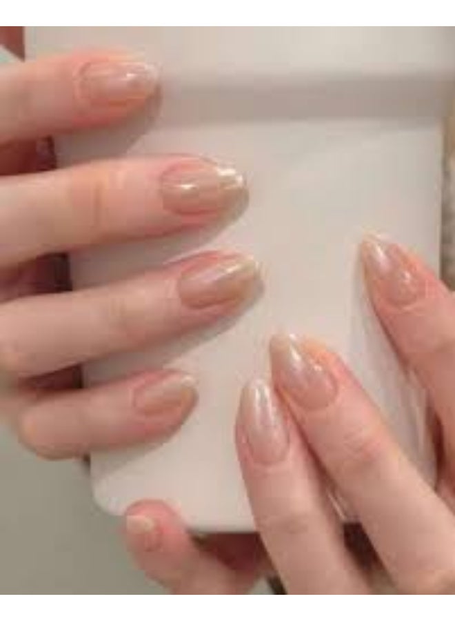 Shein Short Solid Color False Nails Multicolour - 60 PCS - Image 1