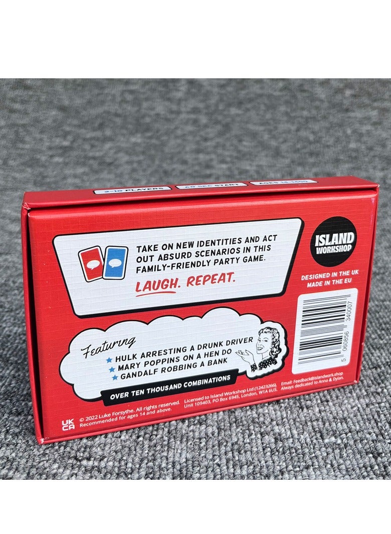 NIBEMINENT Who am i?  Friend Gathering Game card - Image 2