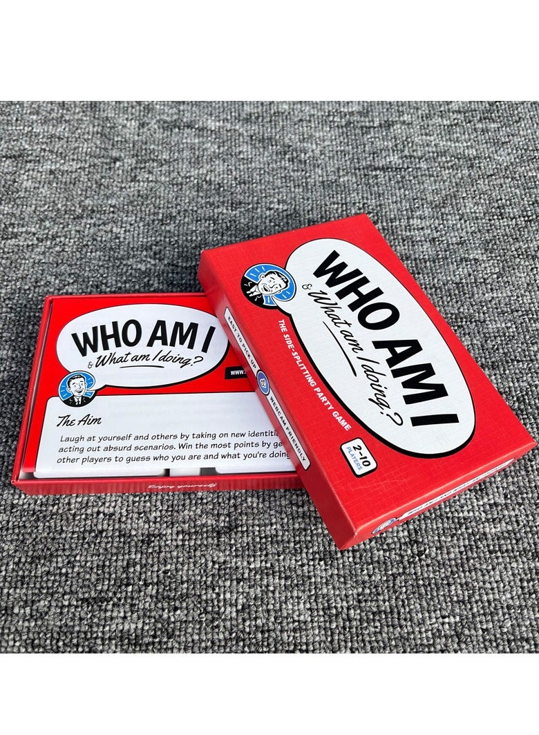 NIBEMINENT Who am i?  Friend Gathering Game card - Image 3