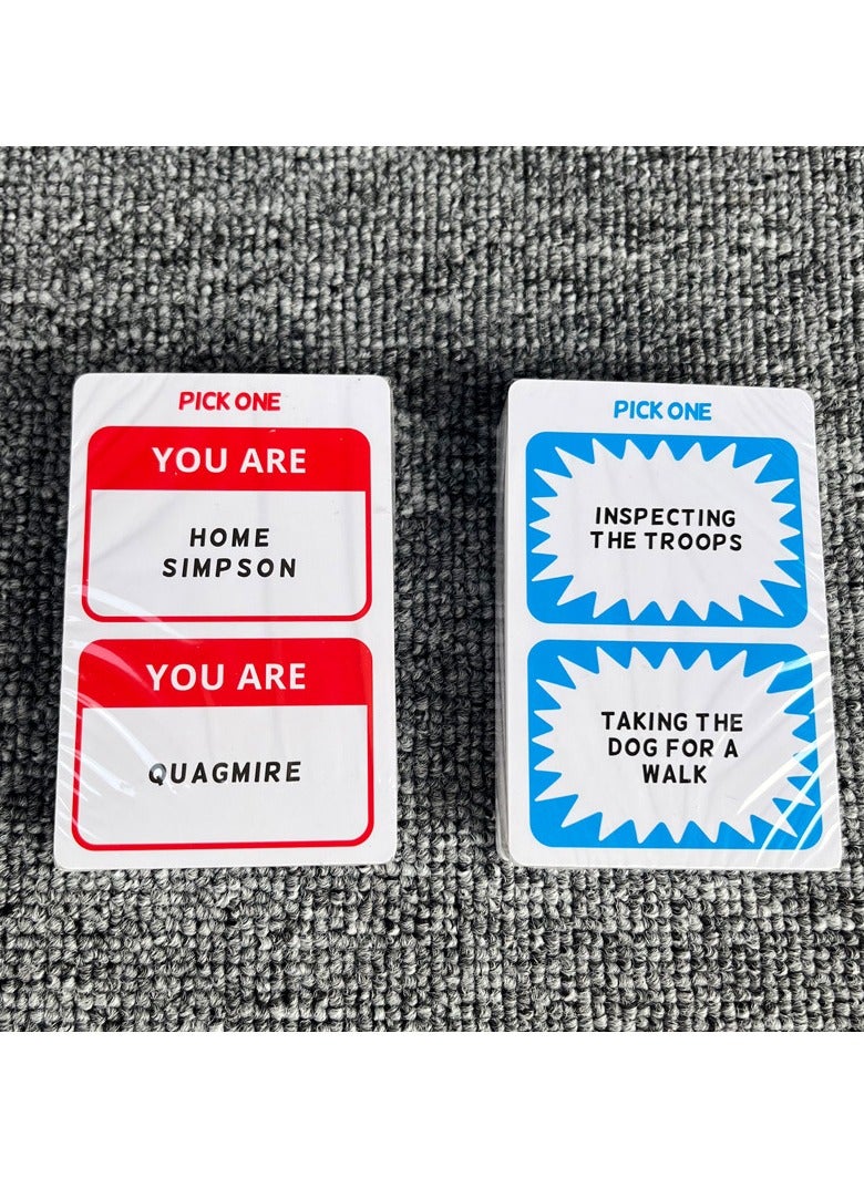 NIBEMINENT Who am i?  Friend Gathering Game card - Image 5