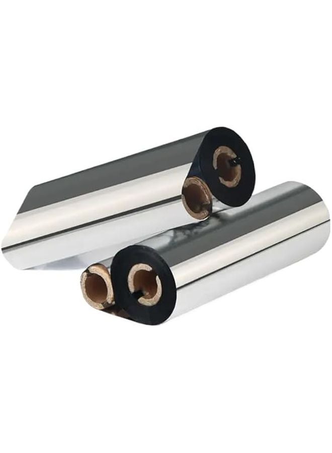 شريط الشمع 110 مم × 70 م متوافق مع طابعة LP 2844 و LP 2836 - Image 1